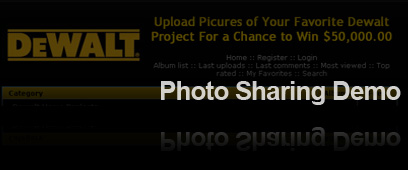 Photo Sharing Demo